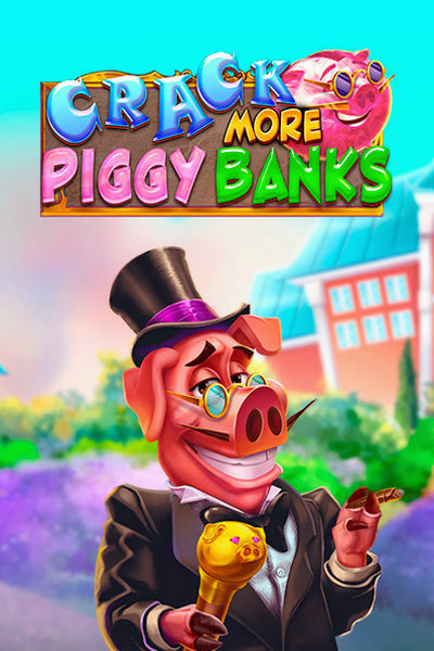Omslag for spillet Crack More Piggy Banks i Kingmaker Casino sin lobby