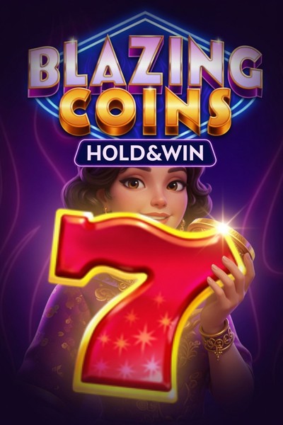 Omslag til spilleautomaten Blazing Coins Deluxe Hold and Win hos Casinova Casino