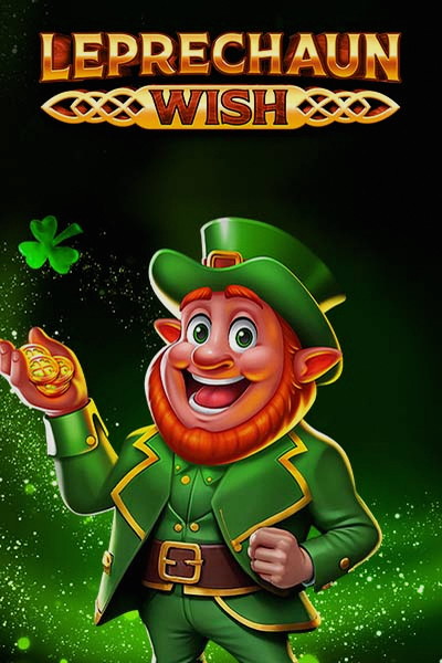 Omslag til spillet Leprechaun Wish i lobbyen hos Betrepublic Casino