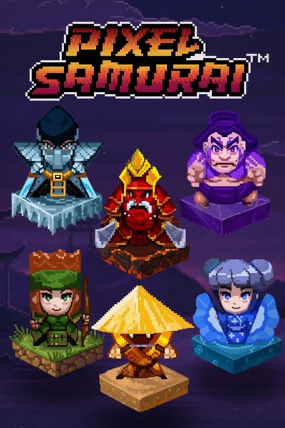 Omslag til spillet Pixel Samurai i lobbyen hos Betrepublic Casino