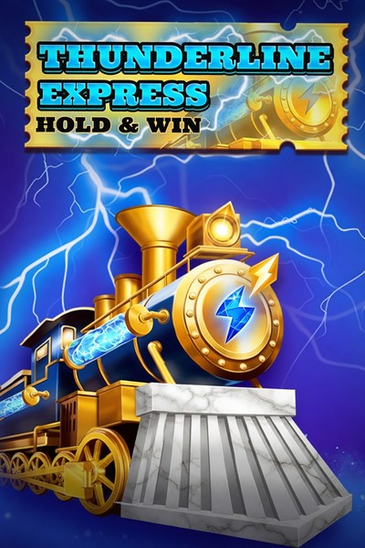 Omslag til spilleautomaten Thunderline Express: Hold & Win i Betwest Casino