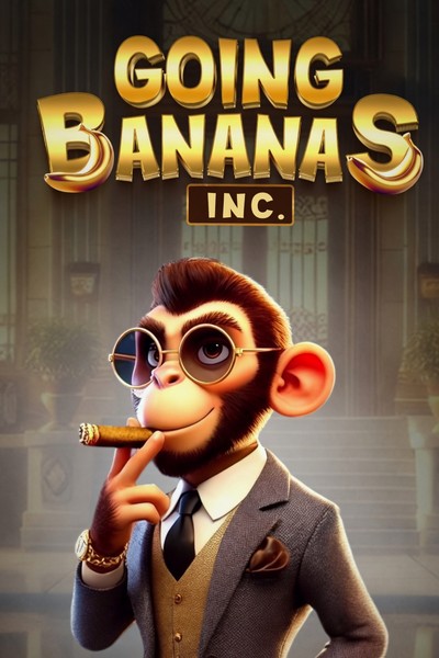 Omslag til spillet Going Bananas Inc i lobbyen hos Betrepublic Casino